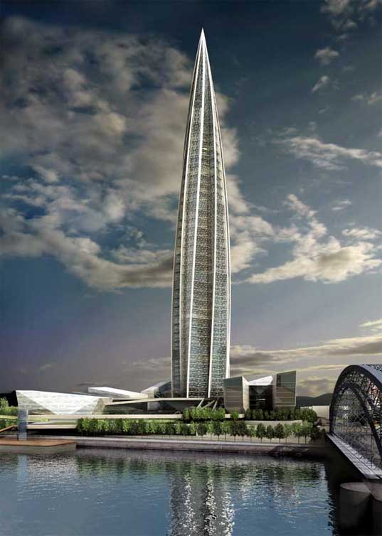 Gazprom City - Incredible Buildings From The Future